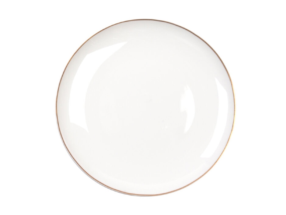 Тарелка «PLATE UNI GLD»