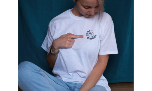 Футболка "F**k corona"