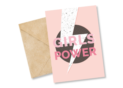 Открытка №31 Girls Power!