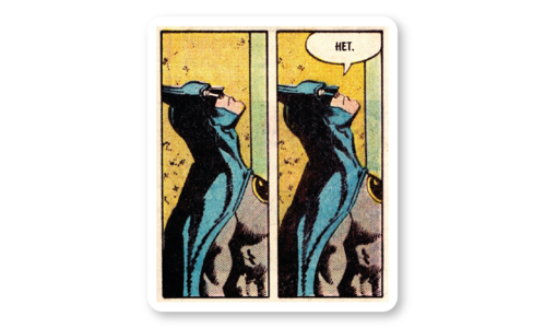 Стикер матовый №59 Нет