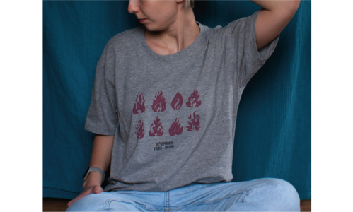 Футболка "Вечеринки у вас - огонь"