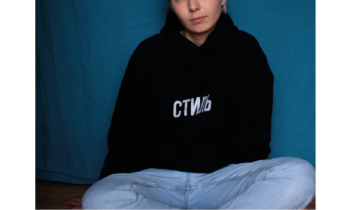 Худи чёрный "Стиль"