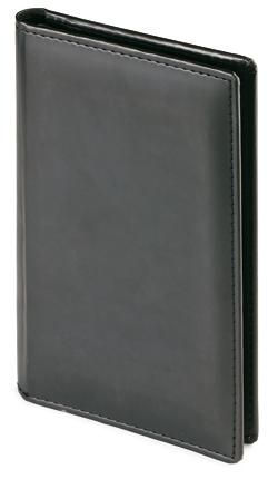 Визитница Velvet, черный, 72 визитки