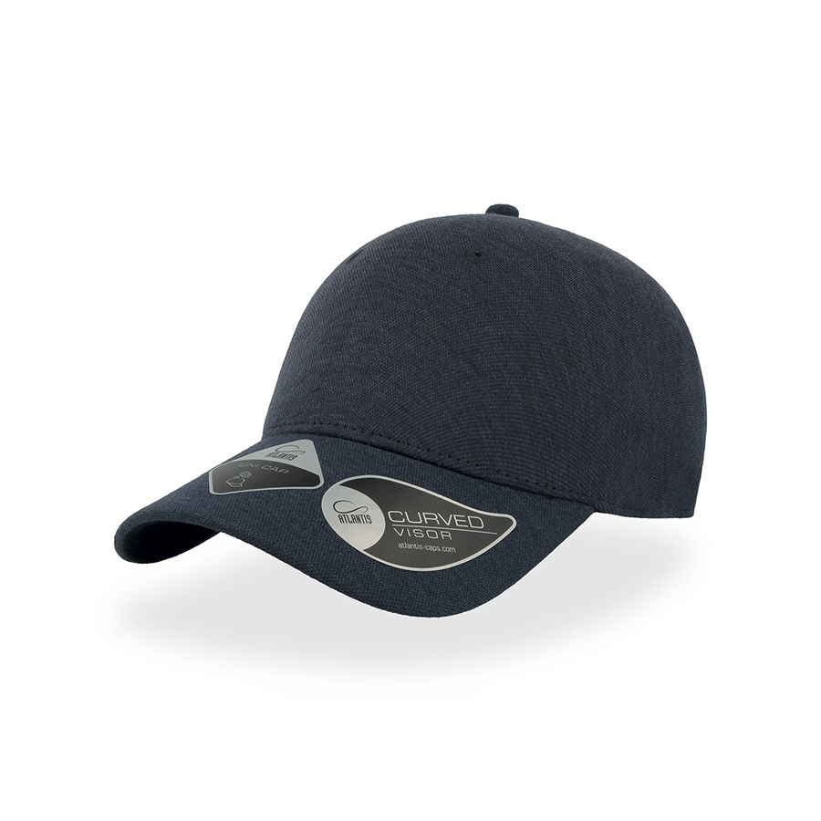Бейсболка "Uni-Cap Piquet", темно-синий, 83% полиэстер 15% вискоза 2%эластан 190 г/м2        