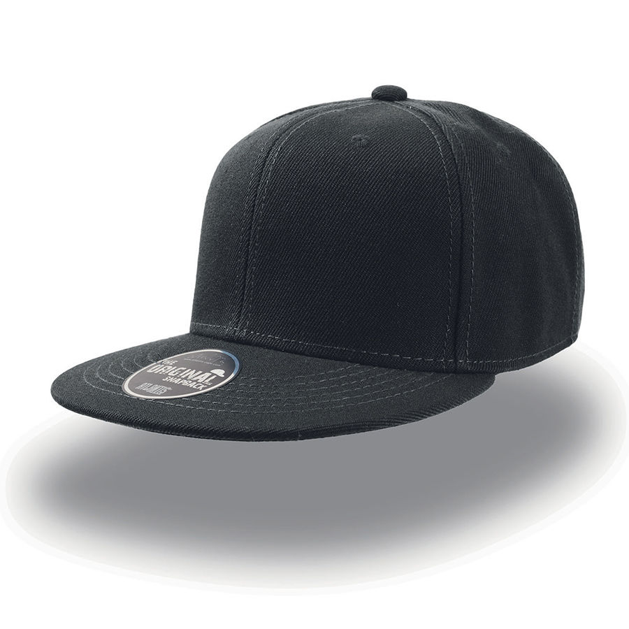 Бейсболка "SNAP BACK" ,черный, 100% акрил, 400г/м2