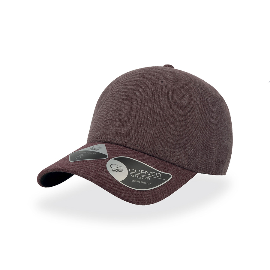 Бейсболка "Uni-Cap Piquet", бордовый, 83% полиэстер 15% вискоза 2%эластан 190 г/м2        