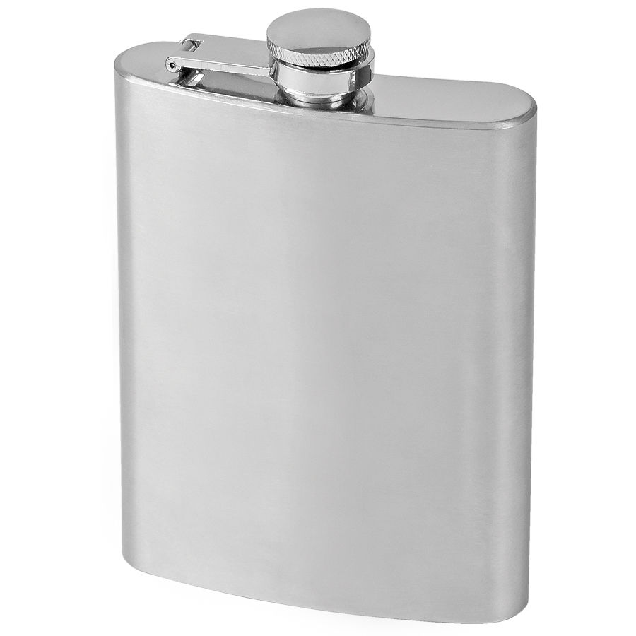Фляжка  "Silver"; 235 мл; металл; лазерная гравировка