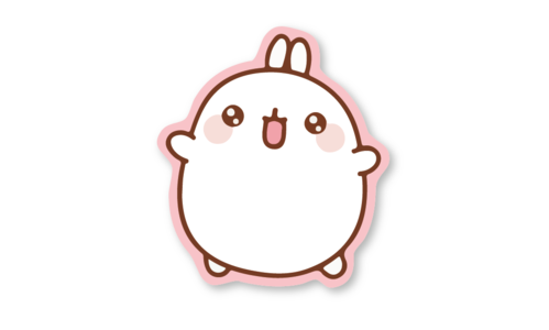 Стикер с лаком №36 Кролик