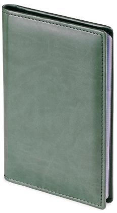 Визитница Velvet, зеленый, 72 визитки