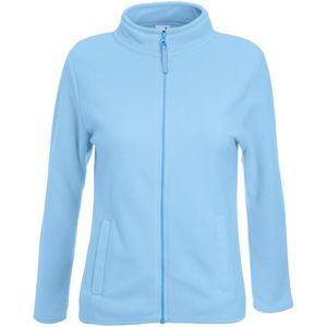 Толстовка "Lady-Fit Micro Jacket", небесно-голубой, 100% п/э, 250 г/м2