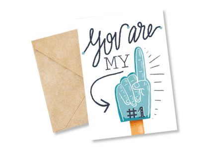 Открытка №37 Number 1