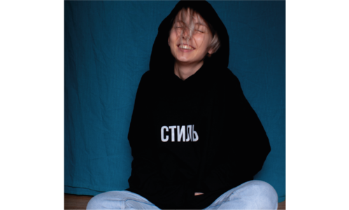 Худи чёрный "Стиль"