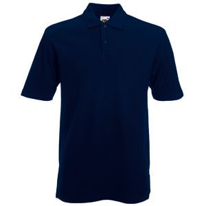 Поло "Heavy Polo", глубокий темно-синий, 100% х/б, 240 г/м2