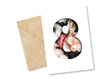 Открытка №30 8 марта