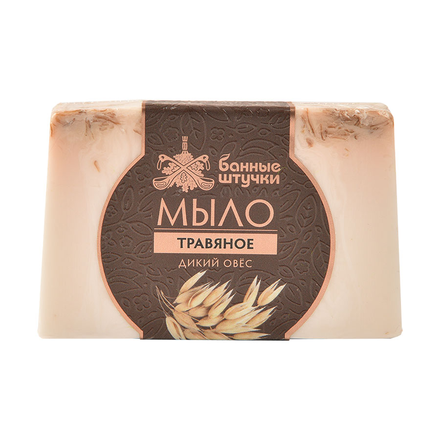 Мыло глицериновое "Дикий овес", 100 гр