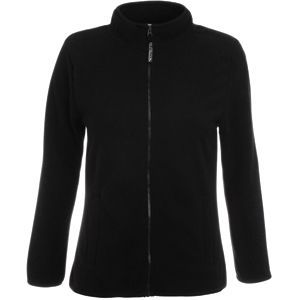 Толстовка "Lady-Fit Full Zip Fleece", черный, 100% п/э, 250 г/м2