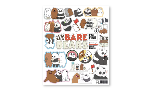 Стикерпак №4 WeBareBears