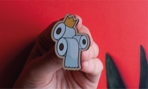 Значок ТК Туалетка